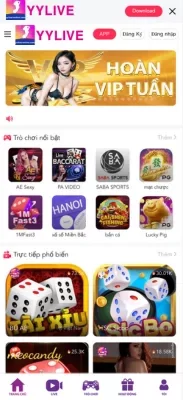 Tải App YYLIVE